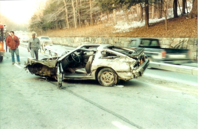Car Accident On Taconic State Pkwy North of Route 202 In 1986
